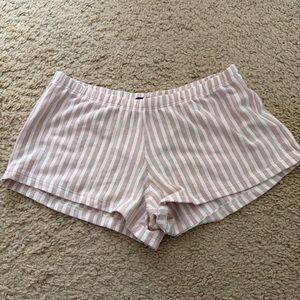 Brandy melville emery striped shorts